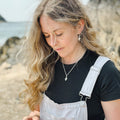 Horse Conch Dangle Earrings
