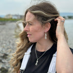 Silver Mermaid Necklace - The Mermaid of Gob-ny-Ooyl