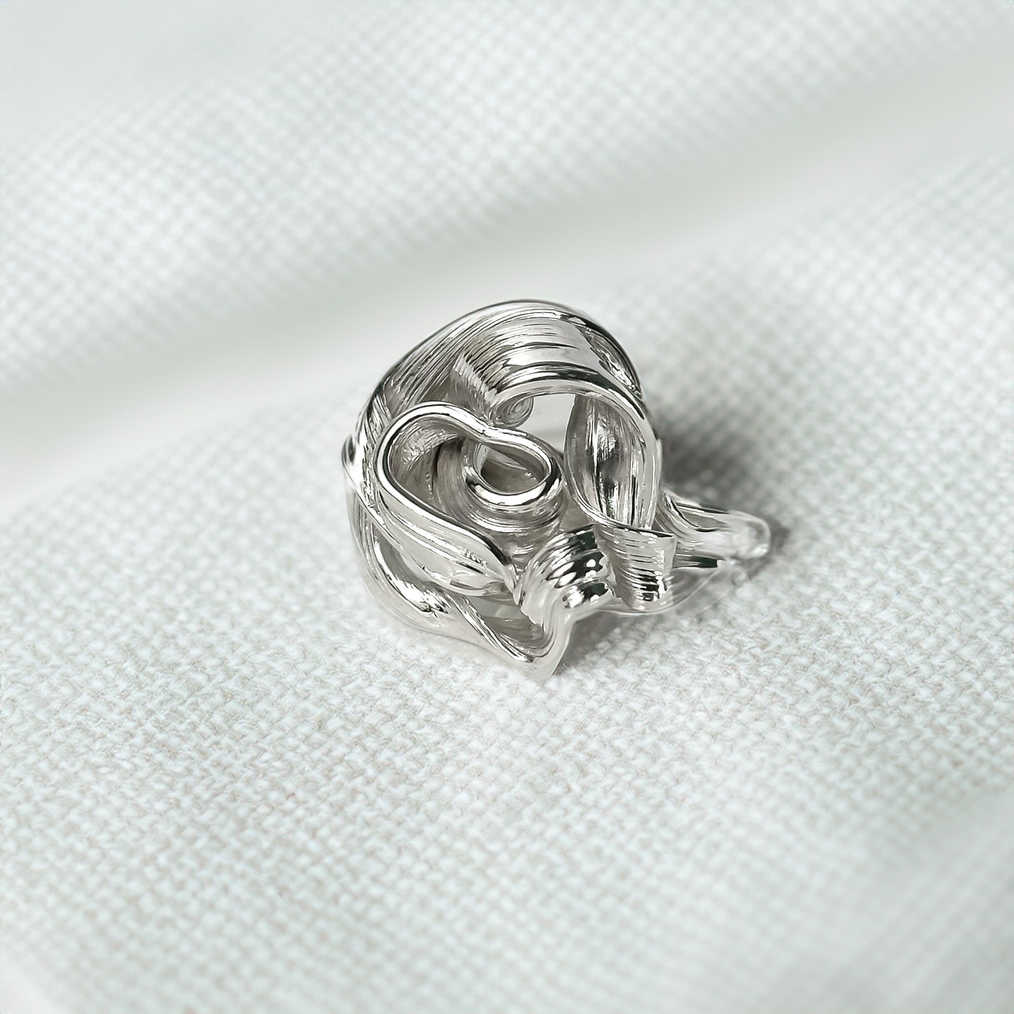 One of a kind Drift Sterling Silver Ring - Size O