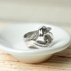 One of a kind Drift Sterling Silver Ring - Size P
