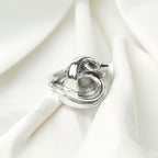 One of a kind Drift Sterling Silver Ring - Size P