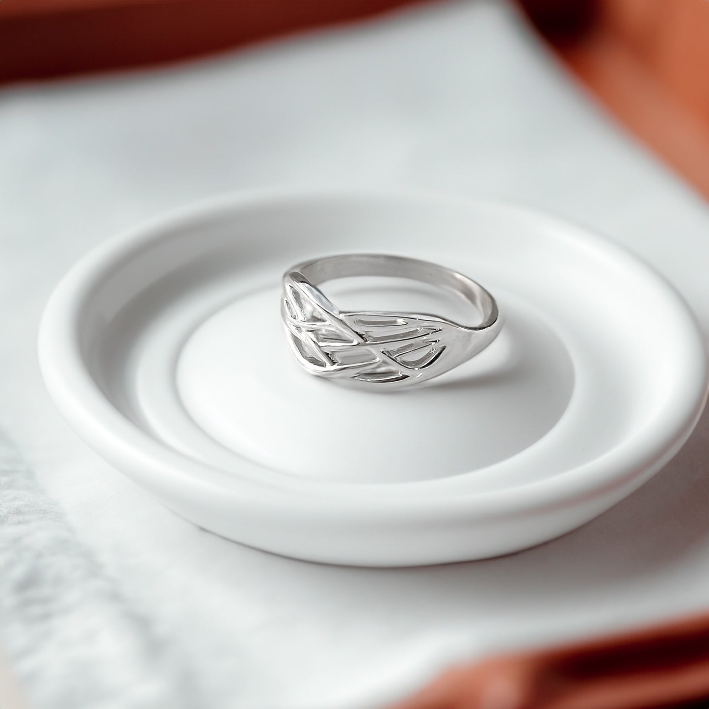 Silver Celtic Roots Ring