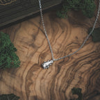 Silver Ladybird Charm Necklace
