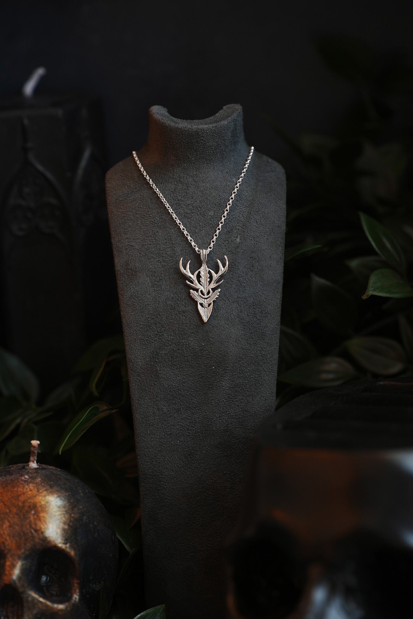 Artemis Sterling Silver Talisman Necklace