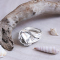 One of a Kind Drift Sterling Silver Ring - Size U