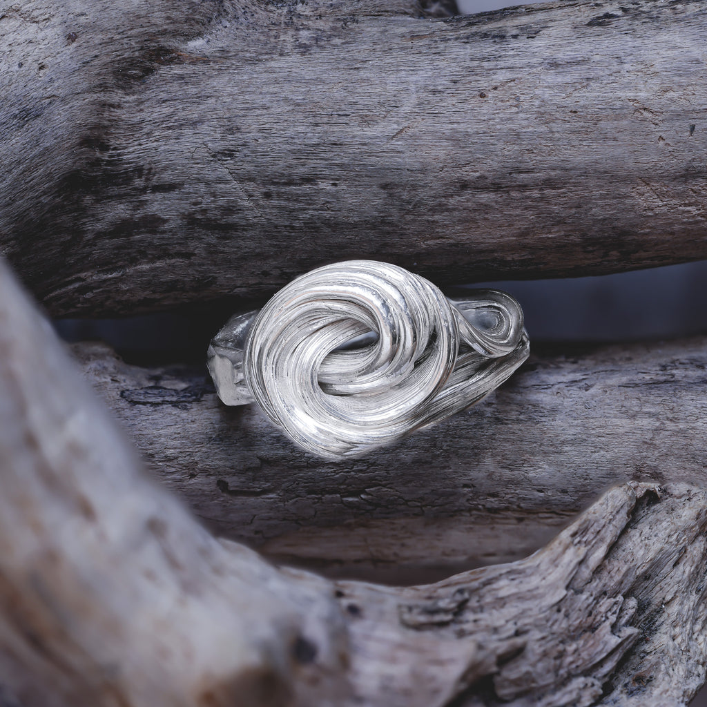 One of a kind Drift Sterling Silver Ring - Size O