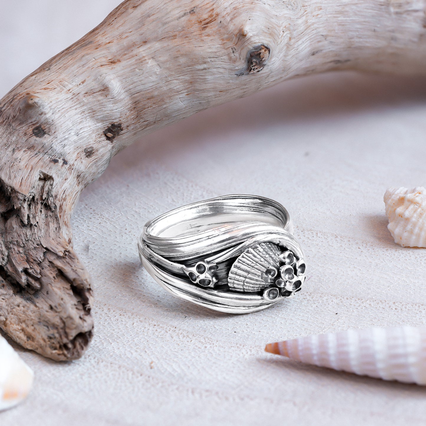 Drift Sterling Silver Ring - Size S