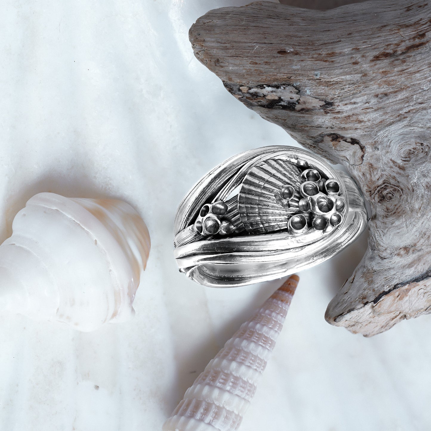 Drift Sterling Silver Ring - Size S