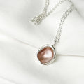 'Blossom' Sterling Silver Droplet Necklace
