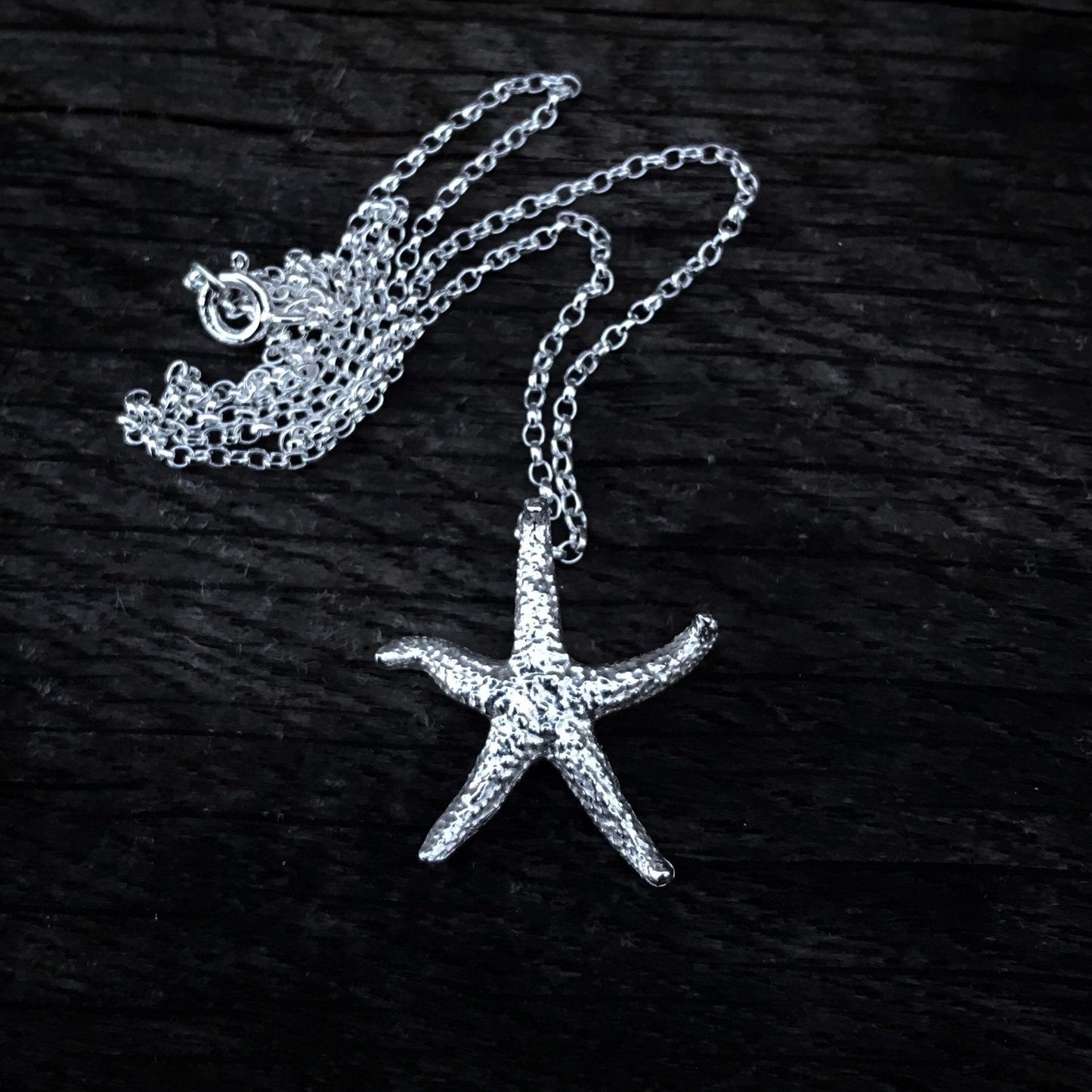 Sterling Silver Starfish Necklace