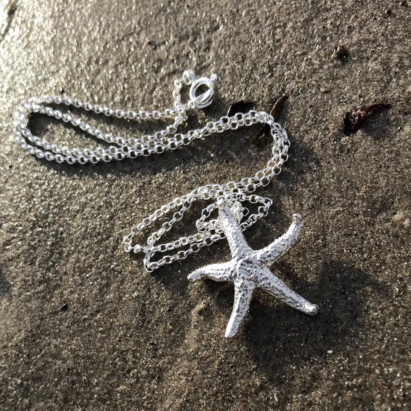 Sterling Silver Starfish Necklace