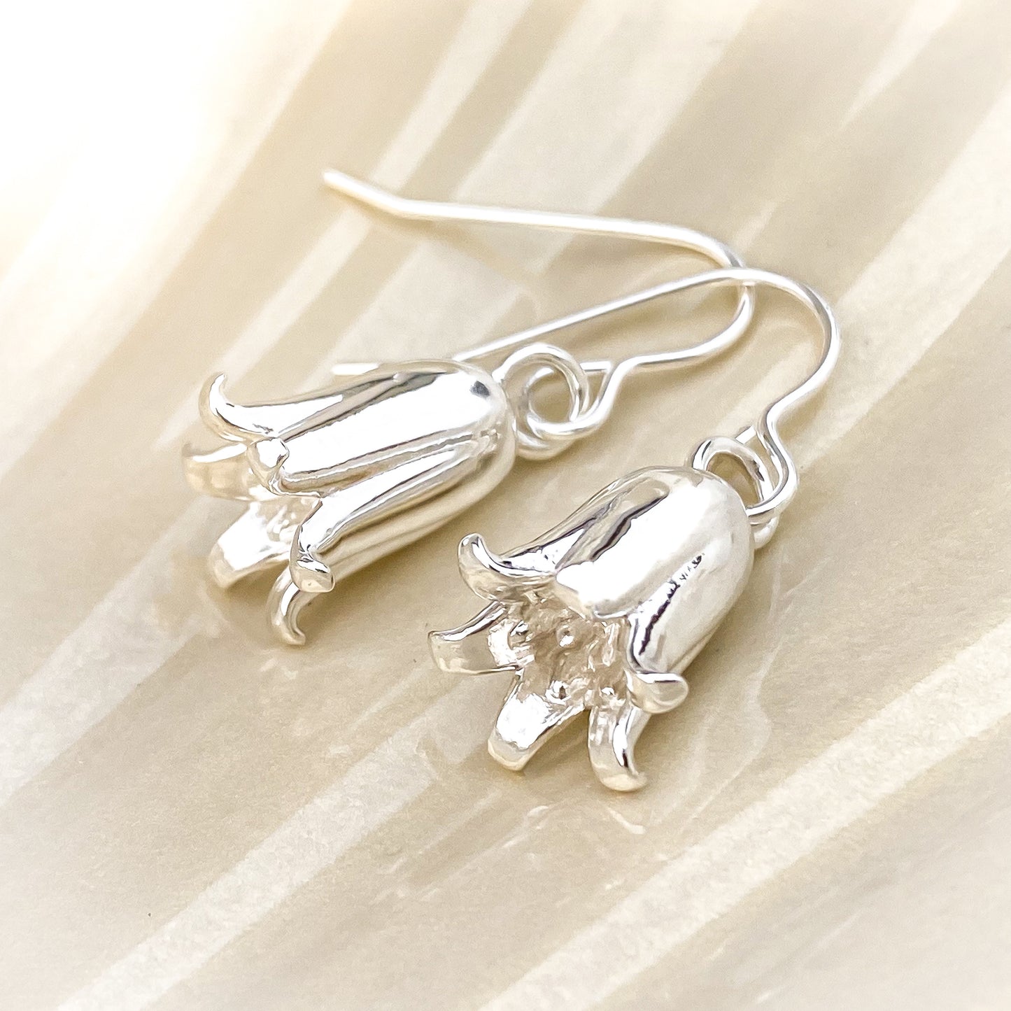 Bluebell Sterling Silver Drop Earrings