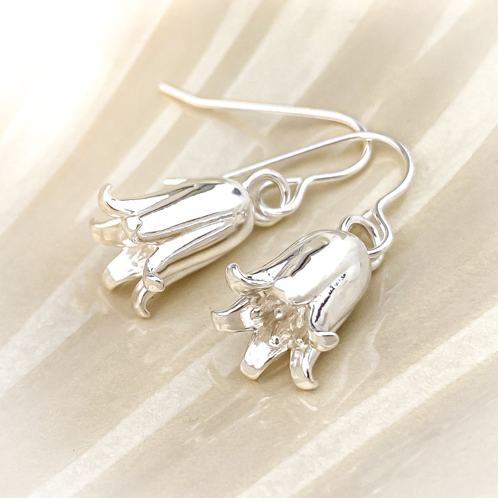 Bluebell Sterling Silver Drop Earrings