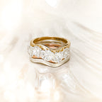 Gold Wave Ring