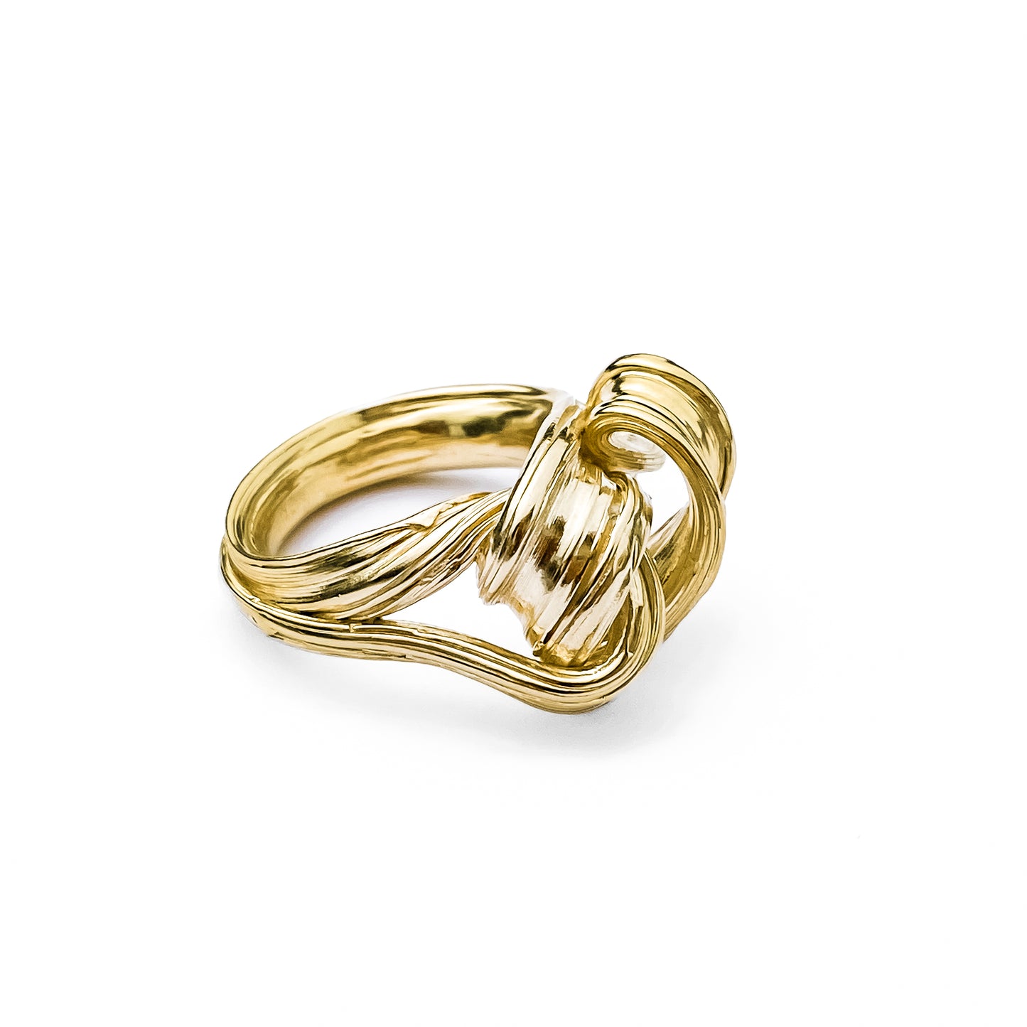 Gold Drift Ring - Size Q