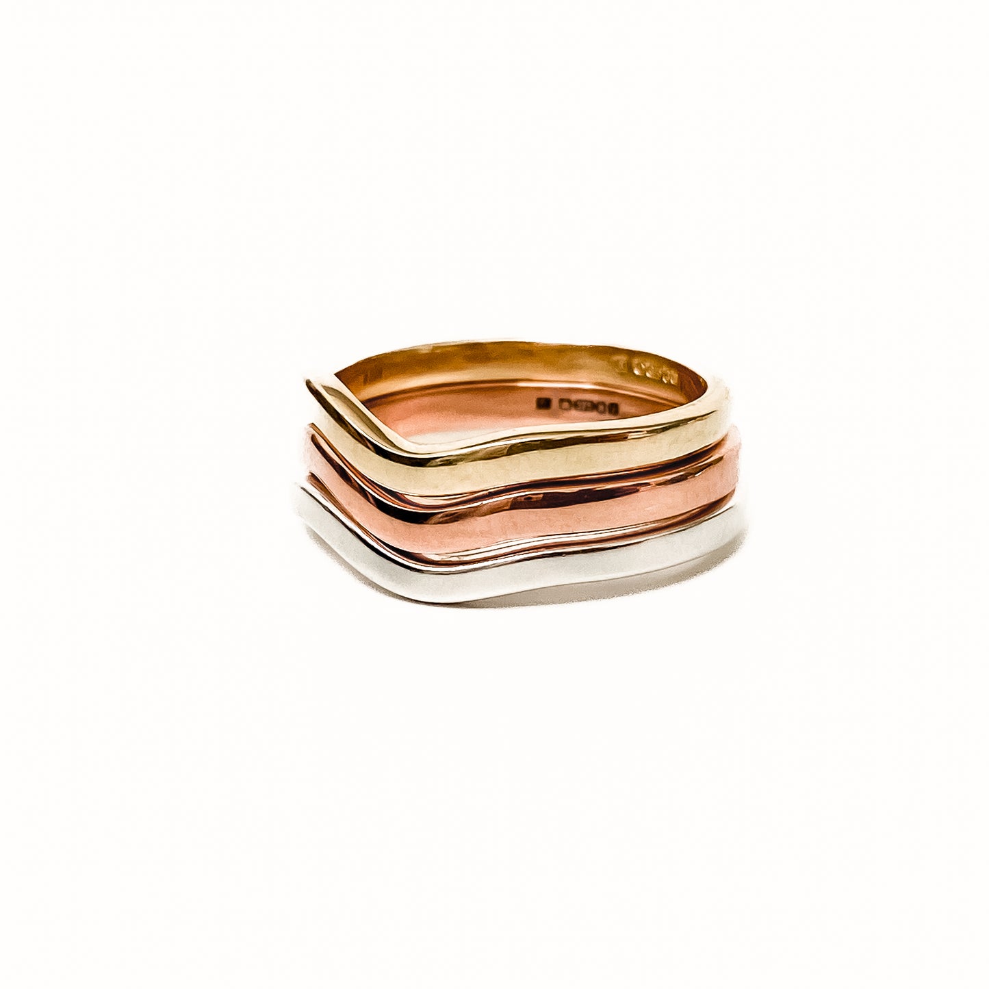 Gold Wave Ring