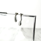 One of a Kind Molten Sterling Silver Stud Earrings - No. 1