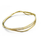 Gold Organic Bangle