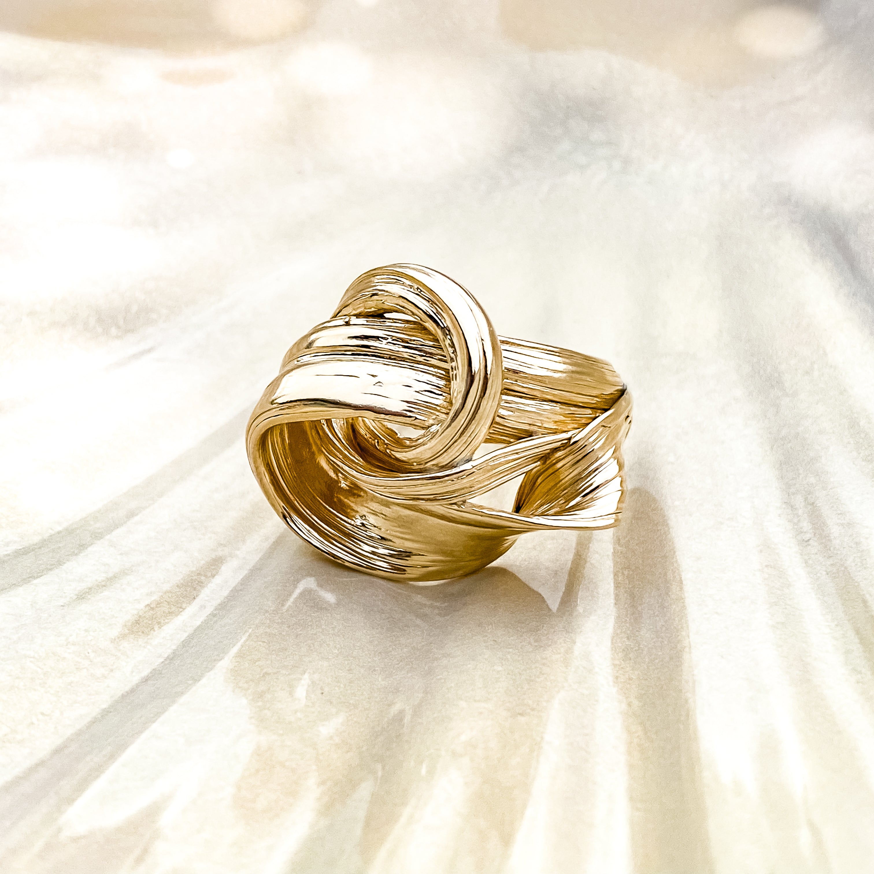 Gold Drift Ring - Size M