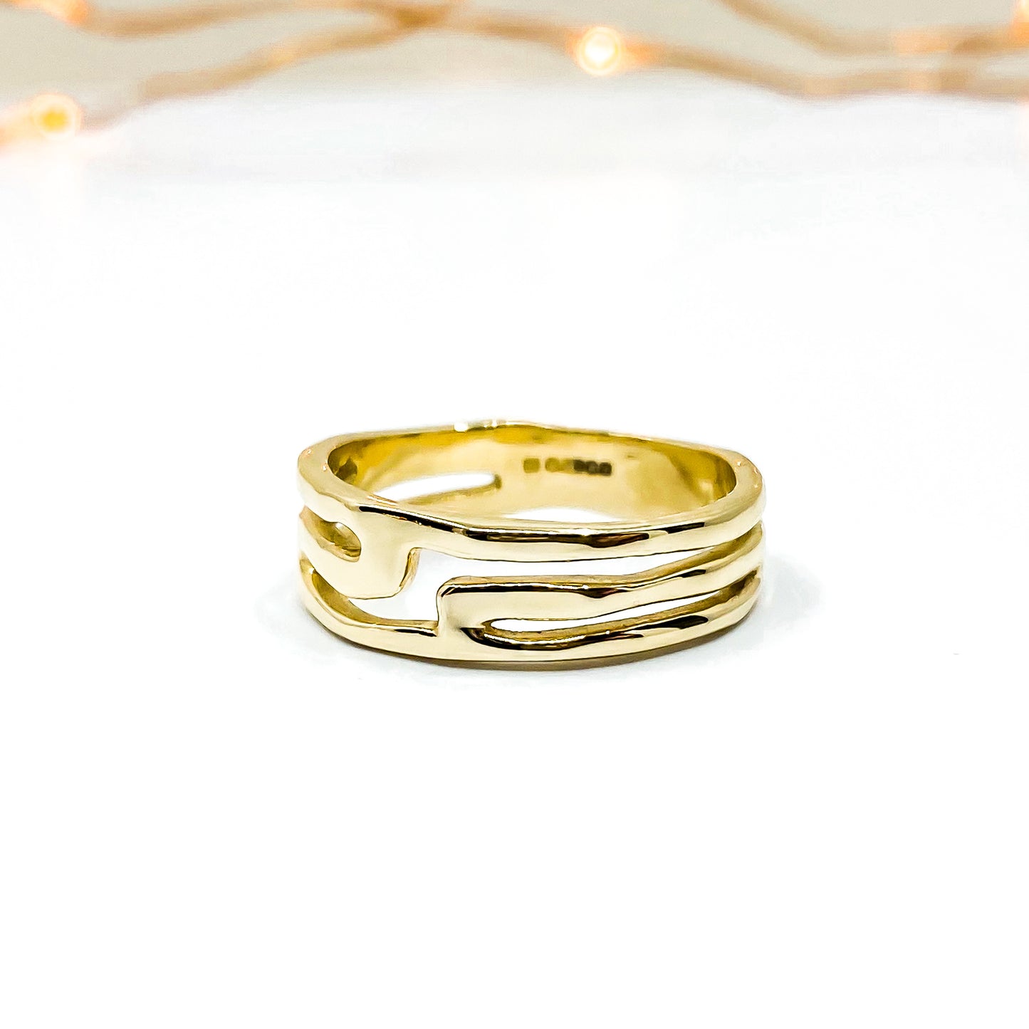 Gold Organic Design Ring