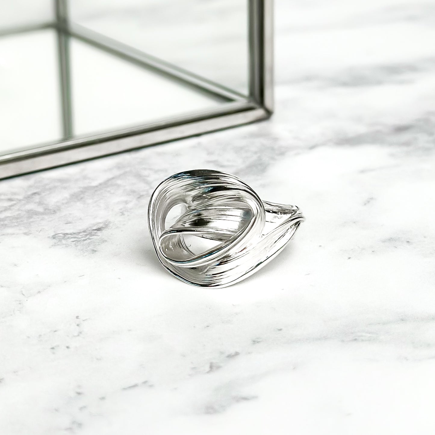 One of a kind Drift Sterling Silver Ring - Size N