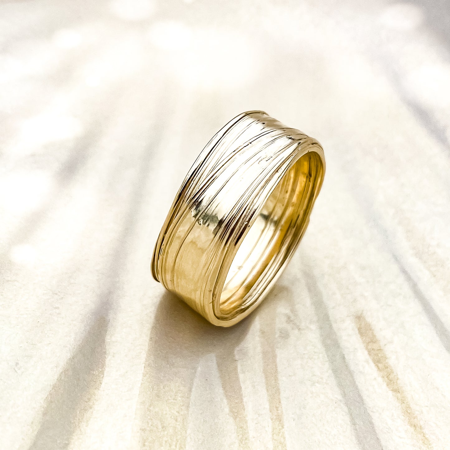 Gold Drift Ring - Size X