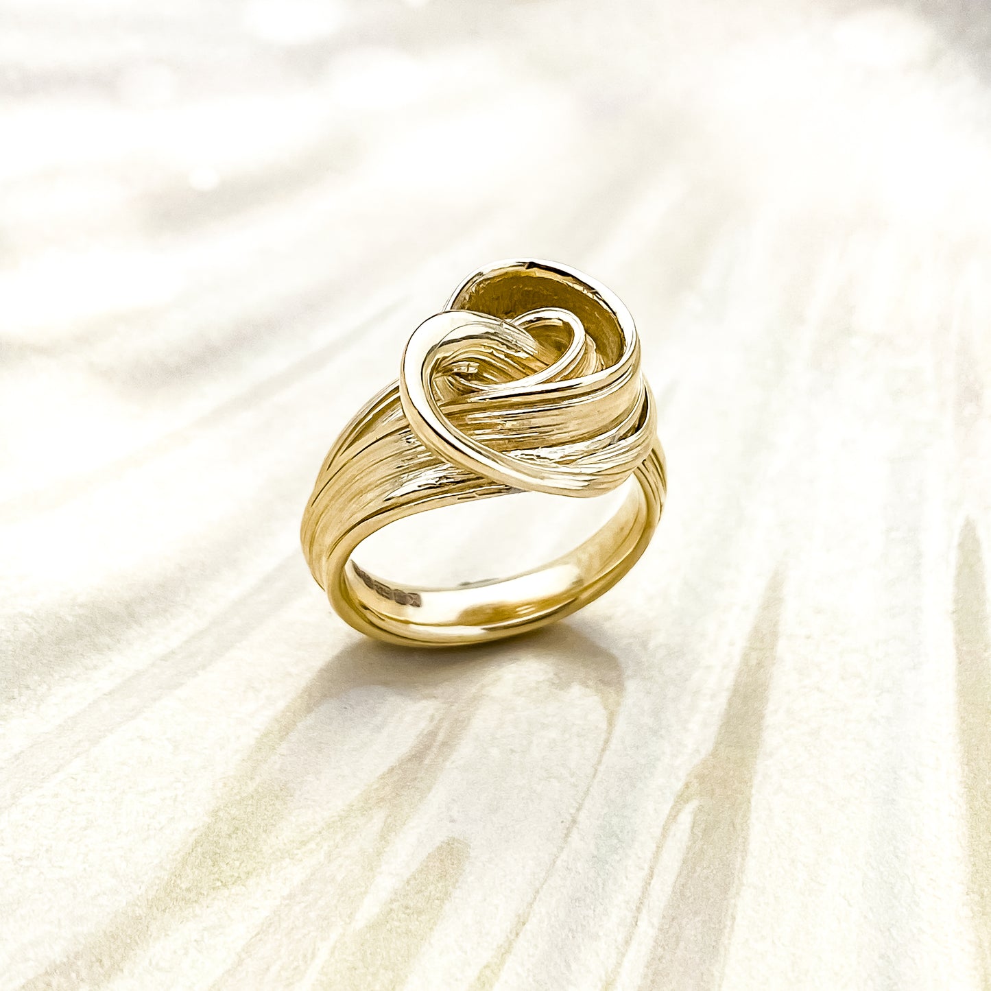 Gold Drift Ring - Size K 1/2