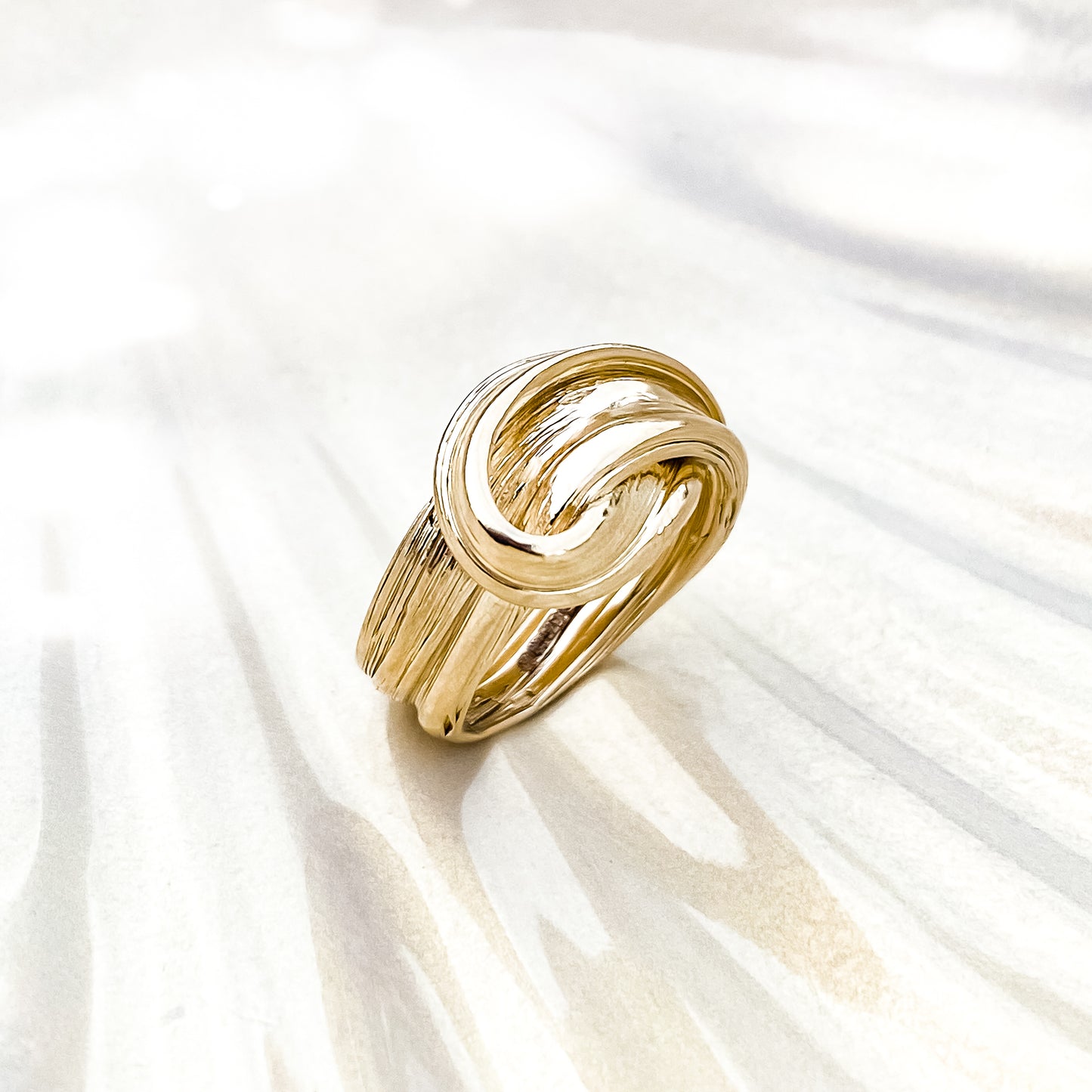 Gold Drift Ring - Size M