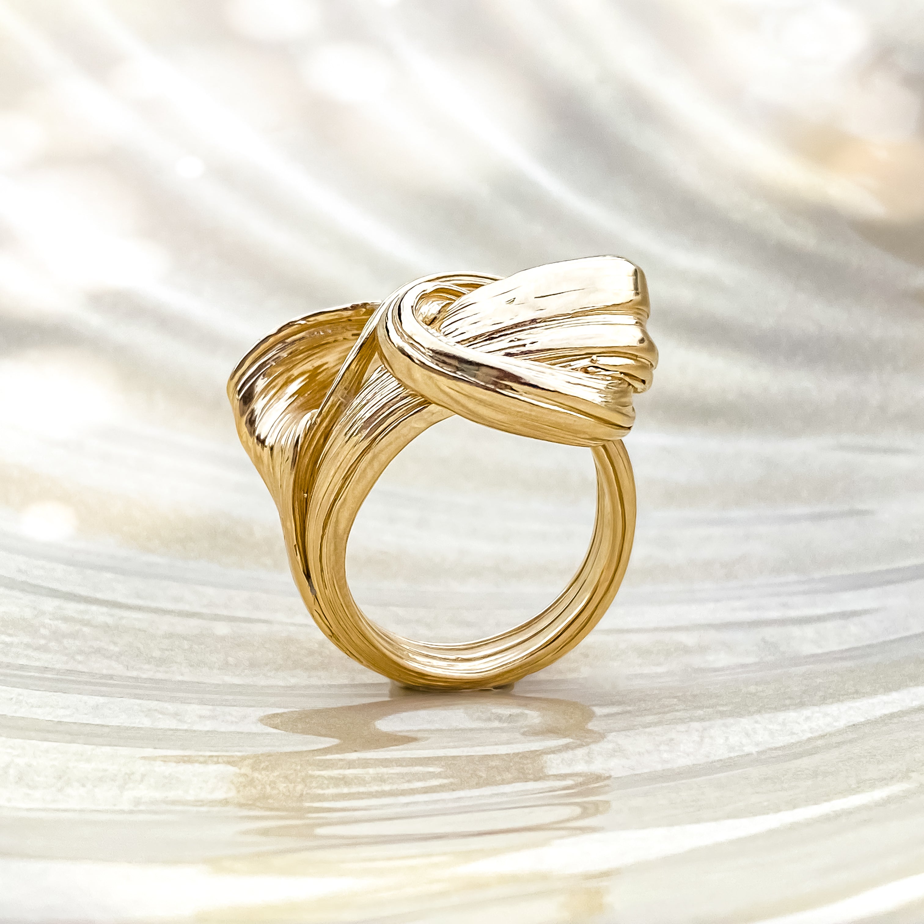 Gold Drift Ring - Size M