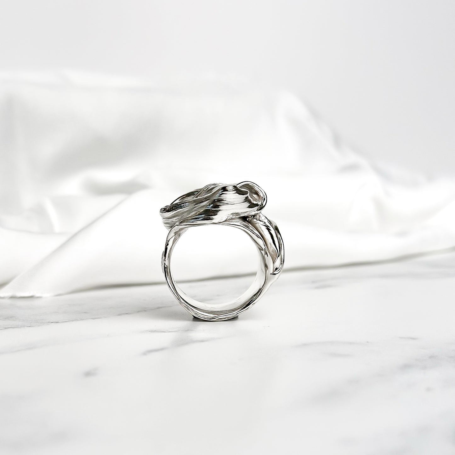 One of a Kind Drift Sterling Silver Ring - Size S