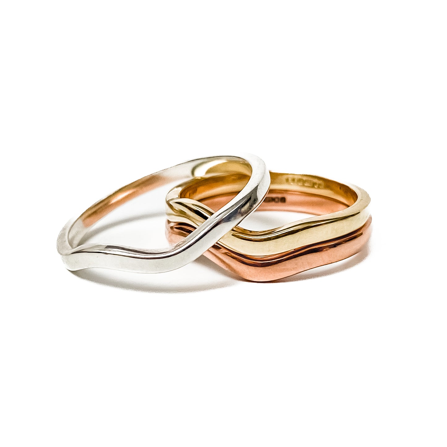 Gold Wave Ring