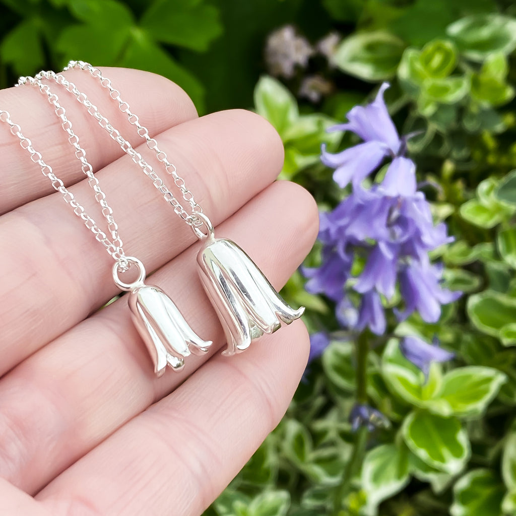 Bluebell Sterling Silver Pendant Necklace