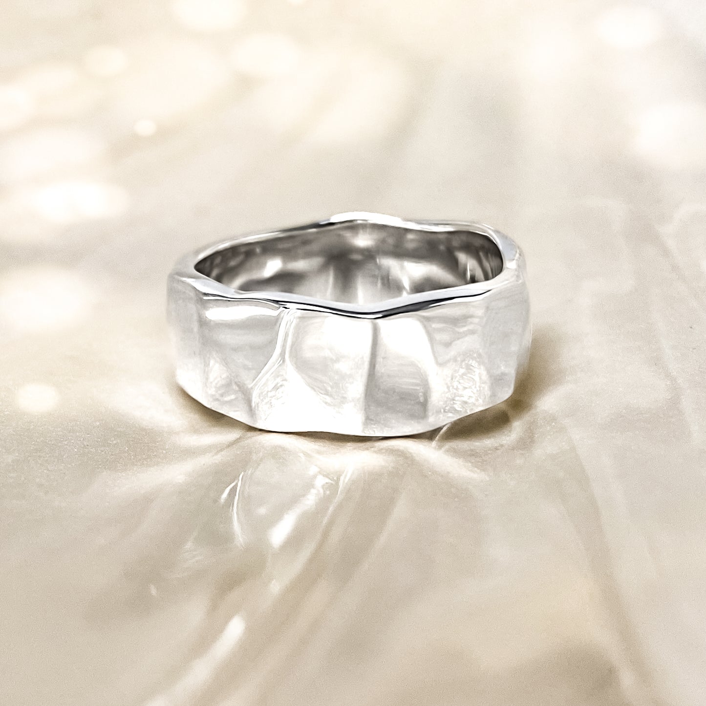 Sterling Silver Lithic Ring