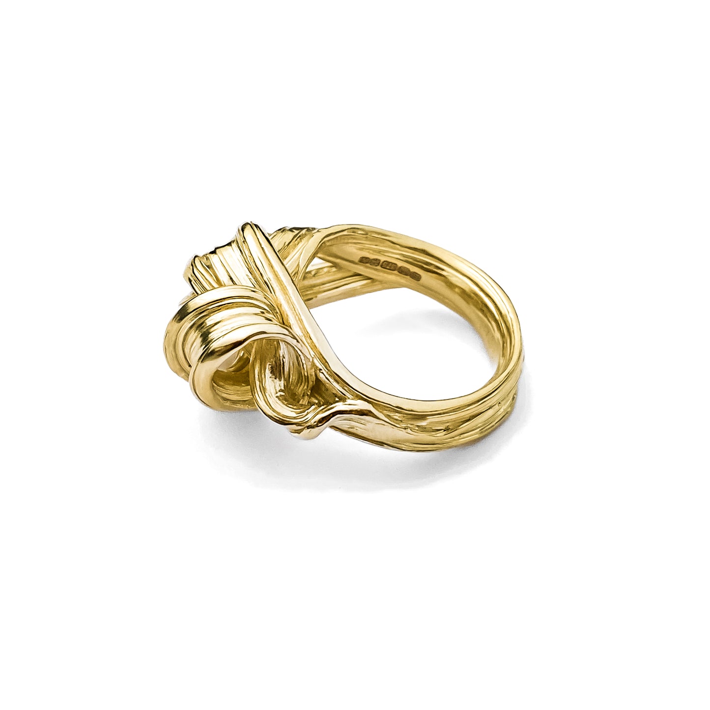 Gold Drift Ring - Size Q